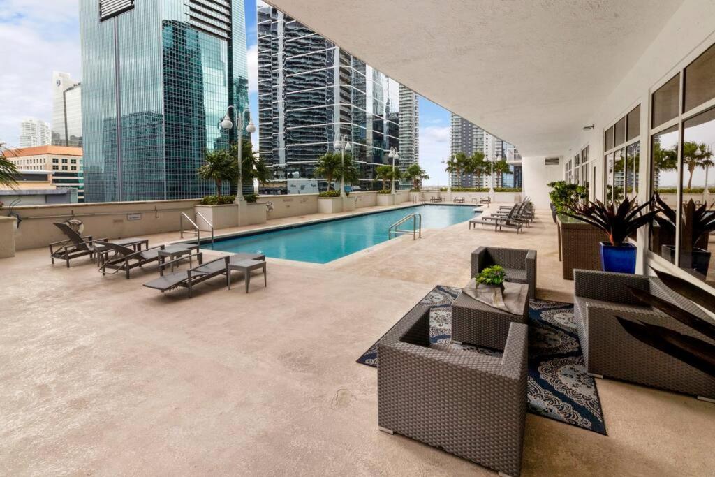 Brickell Apartments With Oceanview Miami Bagian luar foto